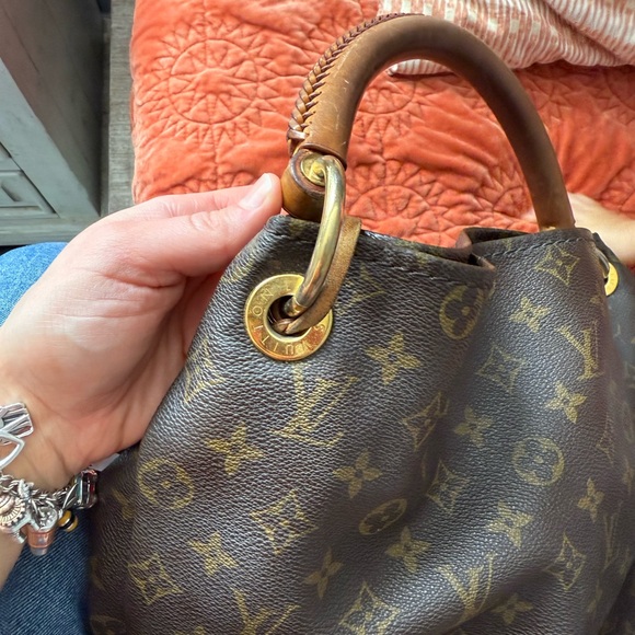 Louis Vuitton Brown Monogram Shoulder Bag AUTHENTIC ‼️‼️ - Picture 12 of 16